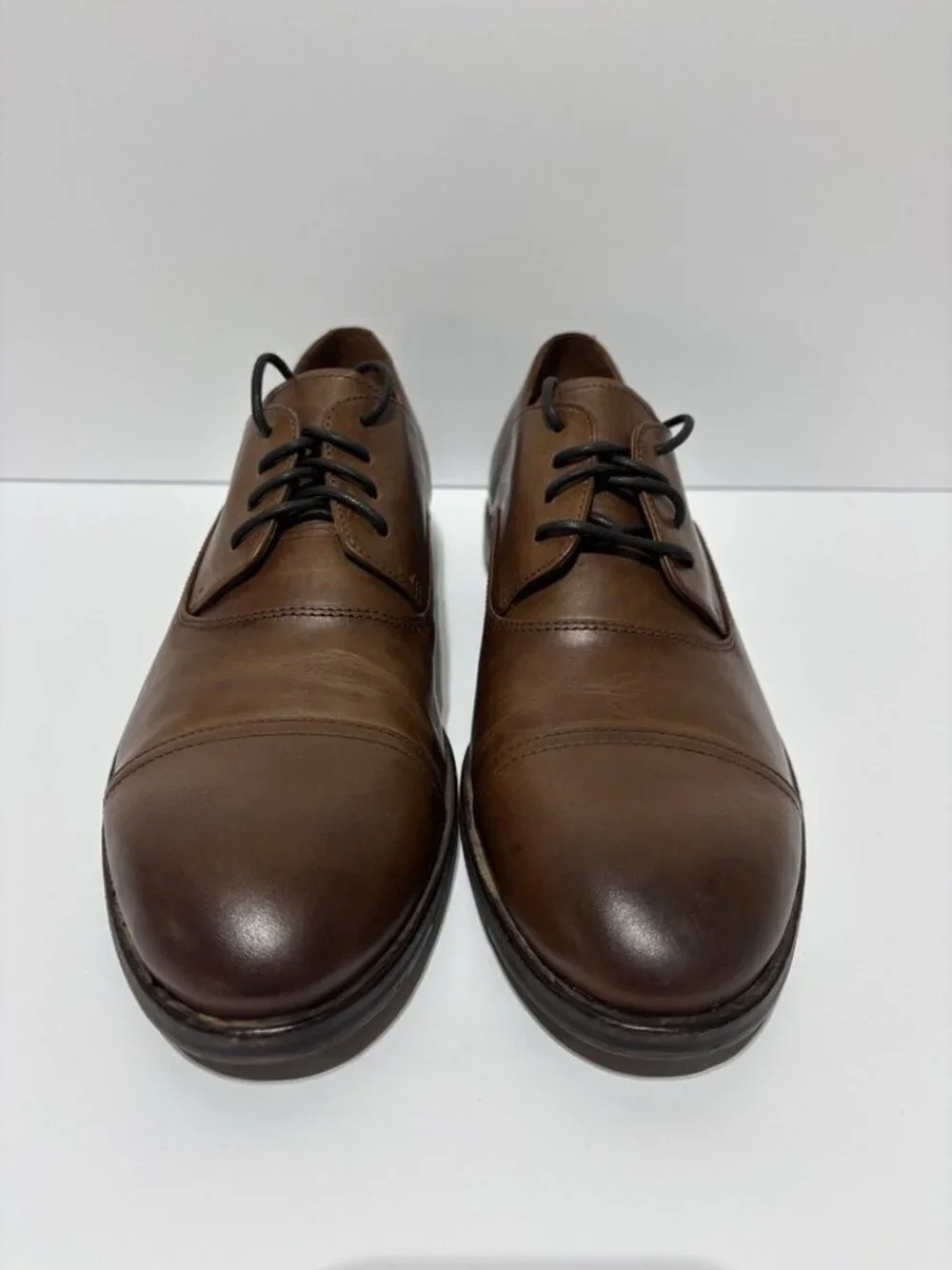 Frye Men’s Sam Oxford Cognac Leather, Size 11.5 M